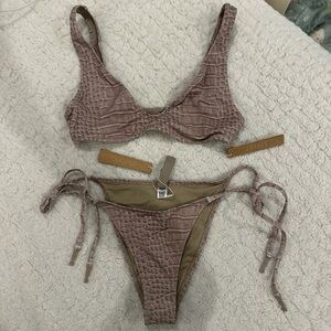 SKIMS Two Piece Swim Set